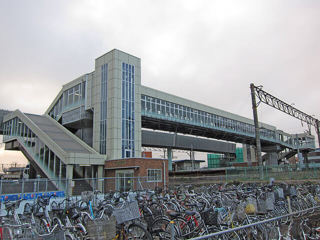 江別駅跨線人道橋(江別市)