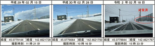 【国道238 号 KP = 263.2 付近】