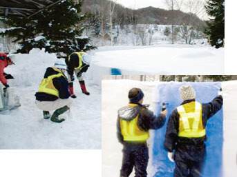 積雪断面観測